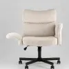 Кресло офисное TopChairs 6187 с откидными подлокотниками кремовый УТ000043098 - 9