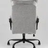 Кресло офисное TopChairs 6078A светло-серый УТ000043097 - 5