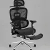 Кресло офисное TopChairs Stich с оттоманкой, черный УТ000042404 - 3