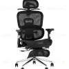 Кресло офисное TopChairs Stich с оттоманкой, черный УТ000042404 - 1