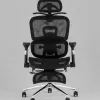 Кресло офисное TopChairs Stich с оттоманкой, черный УТ000042404 - 5