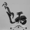 Кресло офисное TopChairs Stich с оттоманкой, черный УТ000042404 - 10