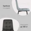Стул Одди велюр синий УТ000035236 - 3