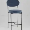 Стул Бриф Original N полубарный велюр пыльно-синий УТ000043237 - 2