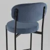 Стул Бриф Original N полубарный велюр пыльно-синий УТ000043237 - 7