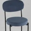 Стул Бриф Original N полубарный велюр пыльно-синий УТ000043237 - 8