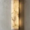 Настенный светильник DL-6485W 45cm Brass / White Alabaster DL-6485W/L - 2