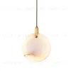 Подвесной светильник 11391P 25cm Brass / White Alabaster 11391P/250 - 1