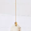 Подвесной светильник 11391P 25cm Brass / White Alabaster 11391P/250 - 4