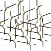 Люстра Molecular 30 black/gold MD18001067-30A  black/gold - 2