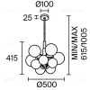 Maytoni MOD520PL-10BS  - 5