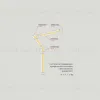 Соединительный элемент (угол 90 стена/стена, стена/потолок) для SABER 100 STELLANOVA SABER 100.6 SN 346 - 4