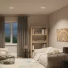 Встраиваемый потолочный гипсовый светильник STELLANOVA IZAR 80 DUO FLAT SN 023 - 7