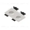 Встраиваемый потолочный гипсовый светильник STELLANOVA QUASAR 55 DUO FLAT SN 034 - 1