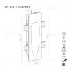 Встраиваемый стеновой гипсовый светильник STELLANOVA SUBRA-F SN 026 - 9