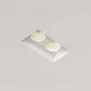 Встраиваемый потолочный гипсовый светильник STELLANOVA MAIA DUO FLAT SN 004 - 3