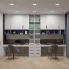 Встраиваемый потолочный гипсовый светильник STELLANOVA MAIA DUO FLAT SN 004 - 7