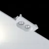 Встраиваемый потолочный гипсовый светильник STELLANOVA IZAR DUO FLAT SN 008OV - 1