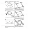 Встраиваемый купольный гипсовый светильник STELLANOVA ATLAS 720 SN 410 - 9