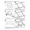 Встраиваемый купольный гипсовый светильник STELLANOVA ATLAS 1020 SN 420 - 10
