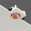 Встраиваемый потолочный гипсовый светильник STELLANOVA QUASAR 80 COPPER SN 200 - 2