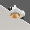 Встраиваемый потолочный гипсовый светильник STELLANOVA QUASAR 80 BRASS SN 201 - 2