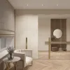 Встраиваемый потолочный гипсовый светильник STELLANOVA QUASAR 80 BRASS SN 201 - 7