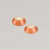 Встраиваемый потолочный гипсовый светильник STELLANOVA QUASAR 80 DUO COPPER SN 202 - 3
