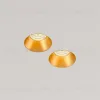 Встраиваемый потолочный гипсовый светильник STELLANOVA QUASAR 80 DUO BRASS SN 203 - 3