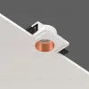 Встраиваемый потолочный гипсовый светильник STELLANOVA QUASAR 55 COPPER SN 204 - 2