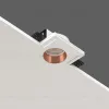 Встраиваемый потолочный гипсовый светильник STELLANOVA QUASAR 55 FLAT COPPER SN 206 - 2