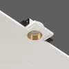 Встраиваемый потолочный гипсовый светильник STELLANOVA QUASAR 55 FLAT BRASS SN 207 - 2