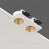 Встраиваемый потолочный гипсовый светильник STELLANOVA QUASAR 55 DUO BRASS SN 209 - 2