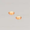 Встраиваемый потолочный гипсовый светильник STELLANOVA QUASAR 55 DUO FLAT COPPER SN 210 - 3