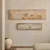 Silpa темно-бежевая абстрактная картина, 182 x 47 см 209886 - 2