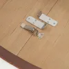 Oqui Раздвижной стол из шпона дуба и массива дерева 90 (170) x 90 см 150710 - 11