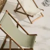Adredna Детское складное кресло-шезлонг зеленого цвета из акации 254199 - 7
