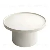 Белый приставной столик Чирелла - Ø 70 FCT090925MOK - 8