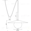 Подвесной светильник Этьен LPN280725MGI - 5