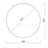 Настенное зеркало Бэйл DWM230126PND - 3