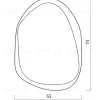 Настенное зеркало Говард DWM180925PND - 7