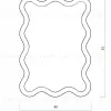 Настенное зеркало Инес DWM230925PND - 4