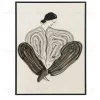 Жикле на холсте Striped lady DZ25072218 - 3