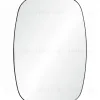 Черное настенное зеркало Вейл DWM240332PND - 2