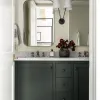 Серебряное настенное зеркало Олни DWM040824PND - 1
