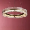Золотая круглая люстра Берген LCH280325XNP - 4