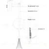 Настенный светильник с кисточкой Келси LSC440325XNP - 8