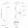 Черный подвесной светильник Милфорд LPN470325XNP - 7