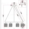 Люстра подвесная Moderli V11708-8P Prismique УТ000041603 - 6