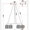 Люстра подвесная Moderli V11707-6P Prismique УТ000041602 - 6